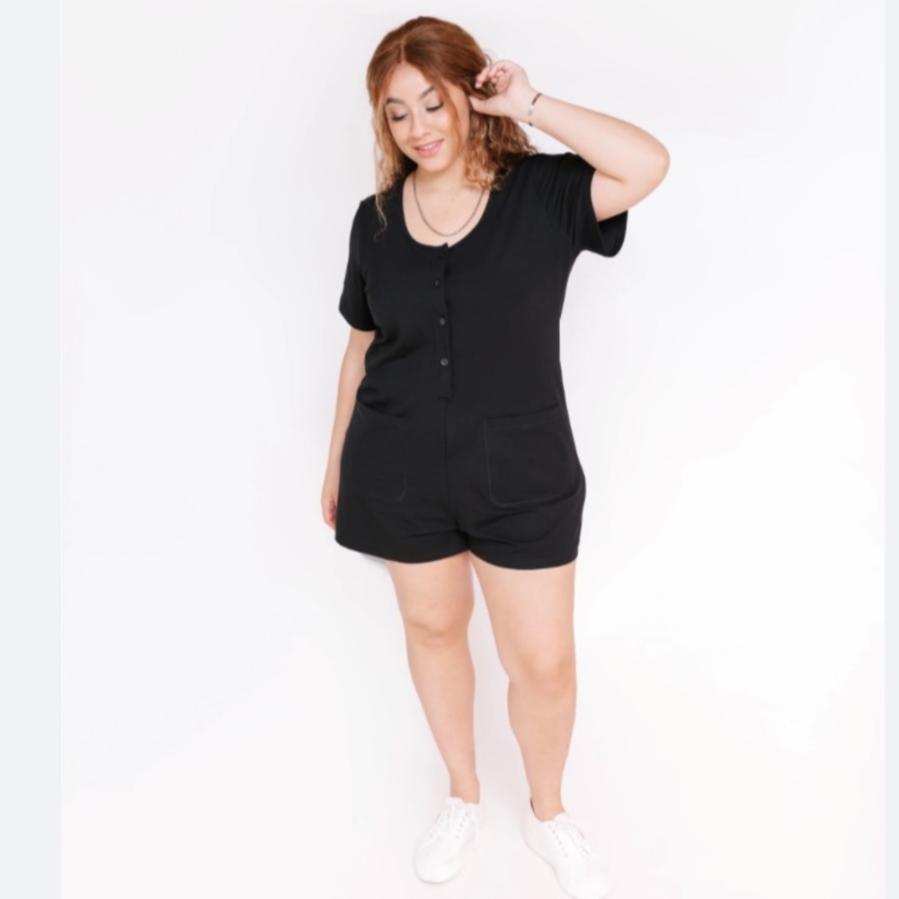 Large Smash + Tess High Tide Shortie Romper